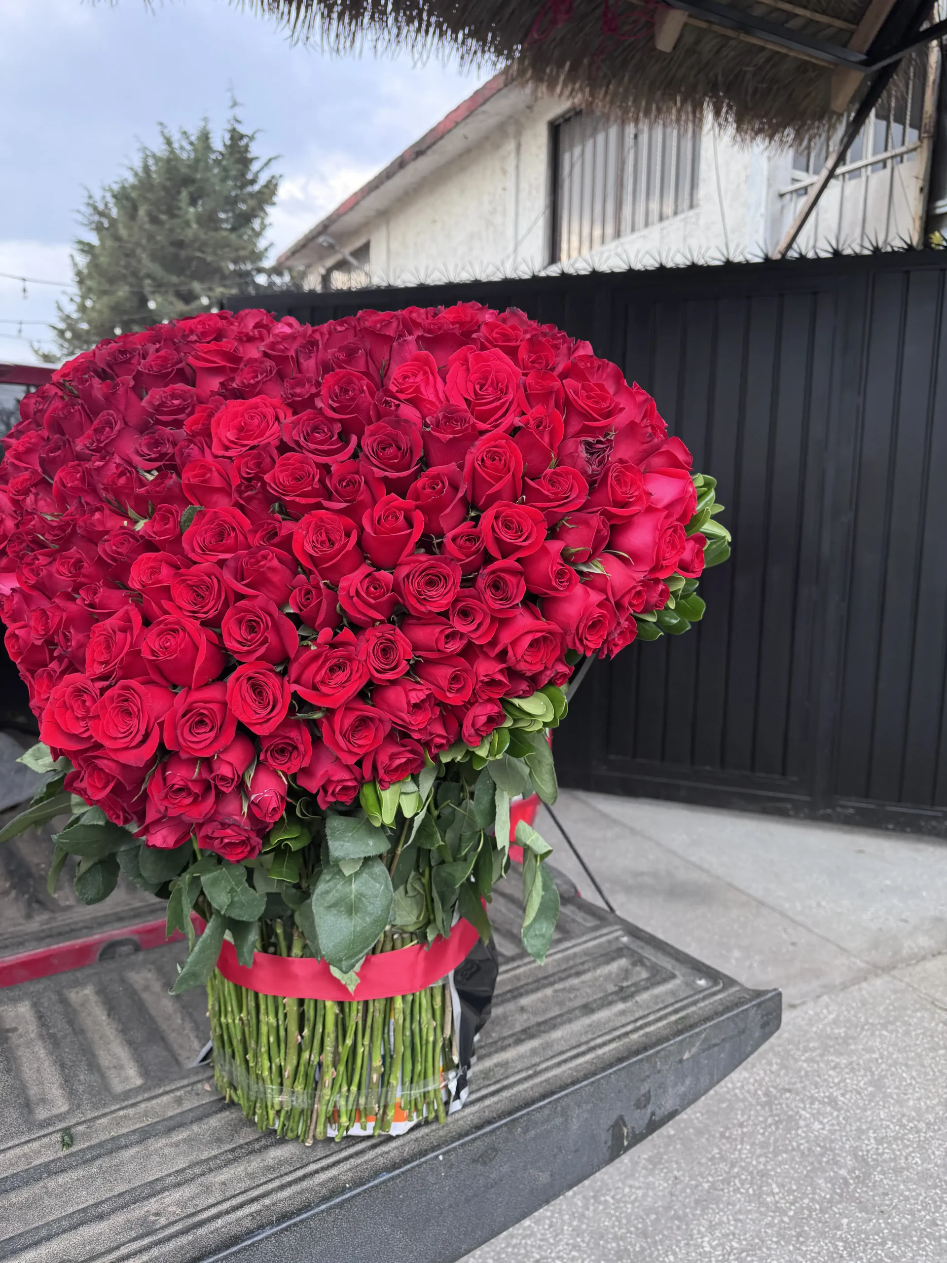 arreglo en forma de corazon grande en 3d